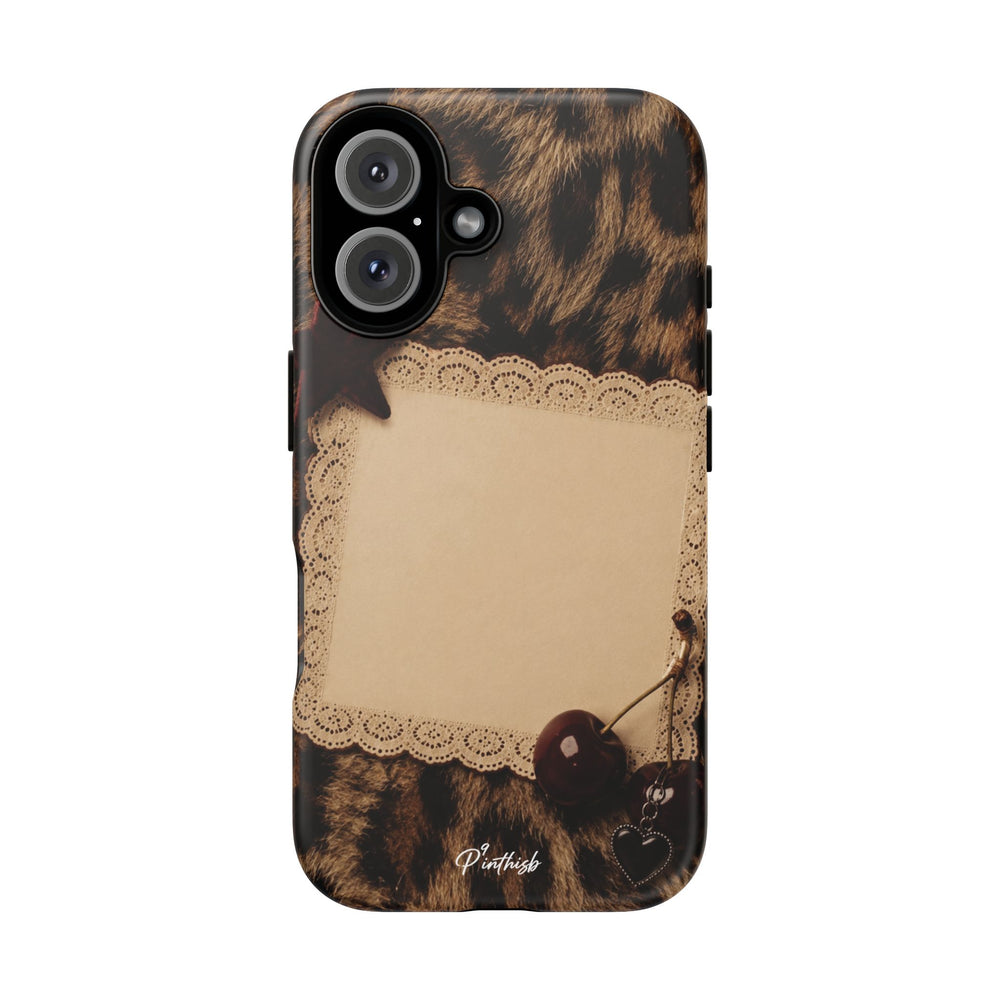 Personalized Leopard Lace Phone Case