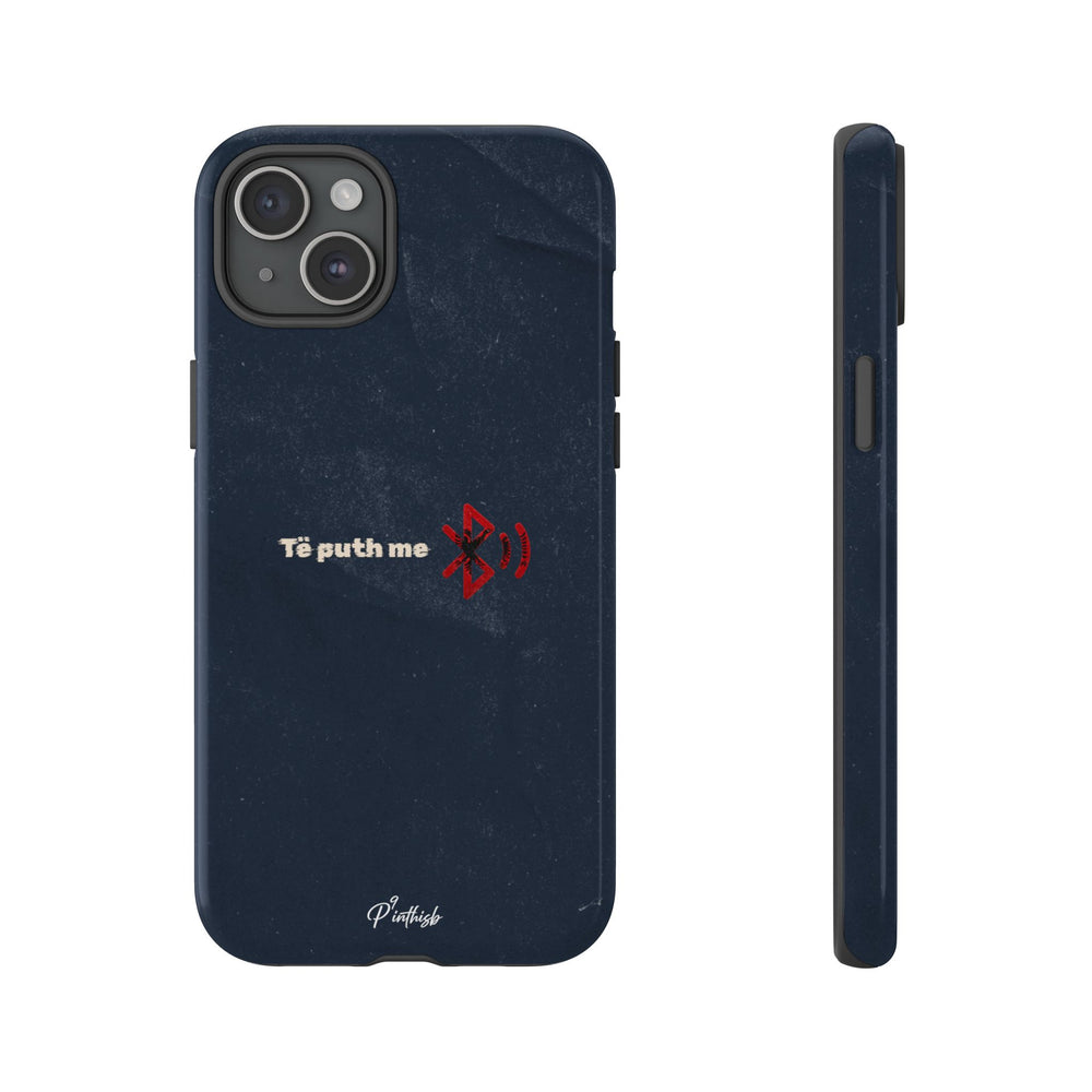 "Te puth me bluetooth" Tough Phone Case