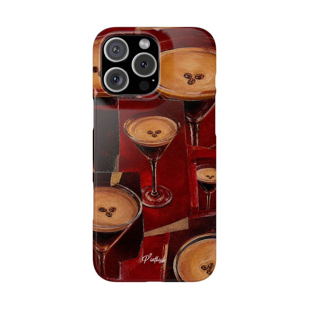 Espresso Martini Snap Phone Case