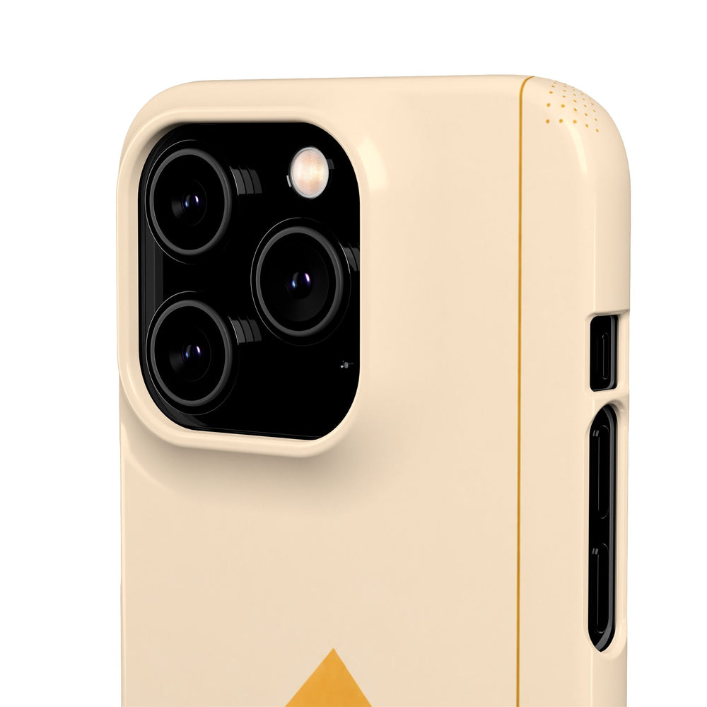Gold Malboro Inspired Snap Phone Case