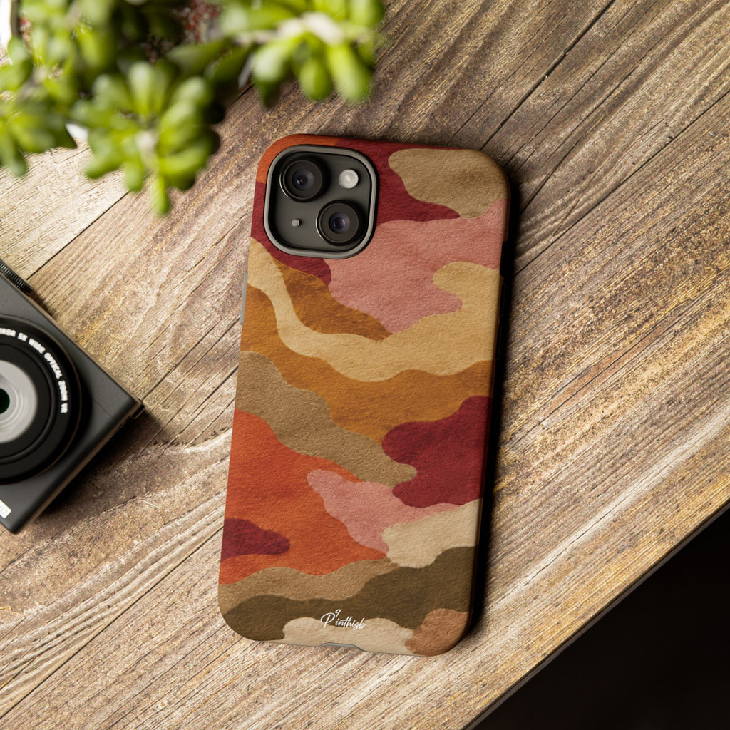 Watercolour Camo Tough Case