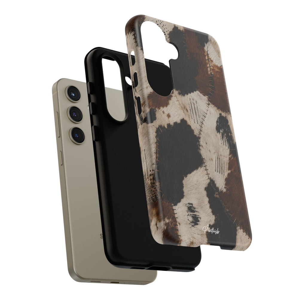 Brown & Black Animal Print Tough Case