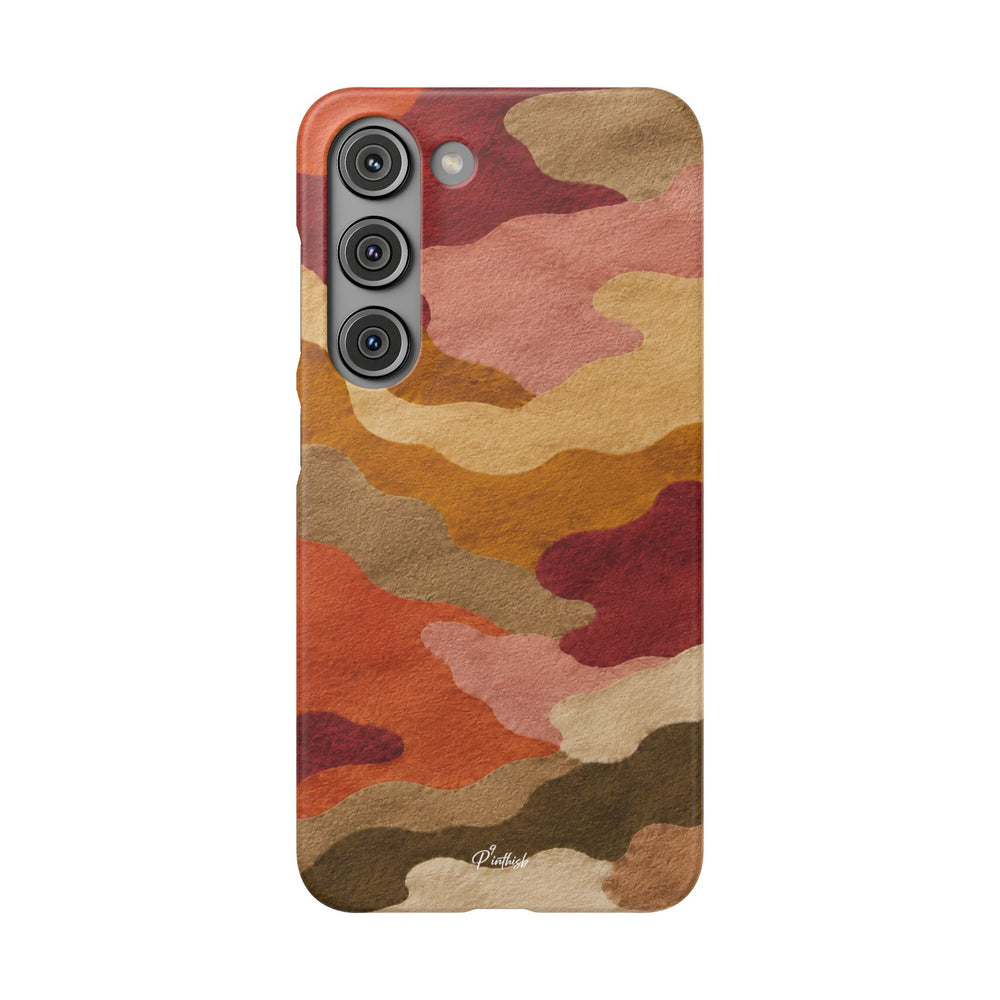 Watercolour Camo Snap Case