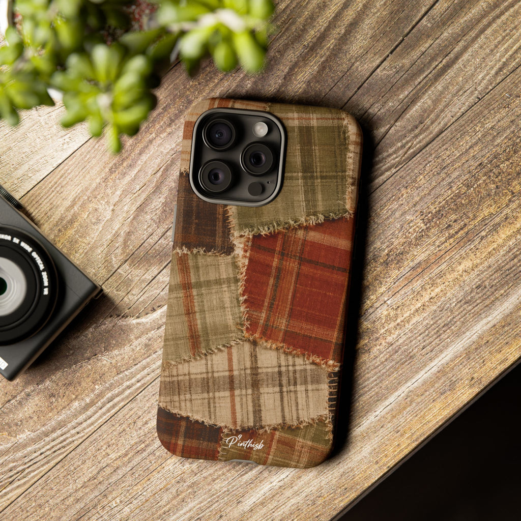 Rustic Fall Patchwork Tough Case