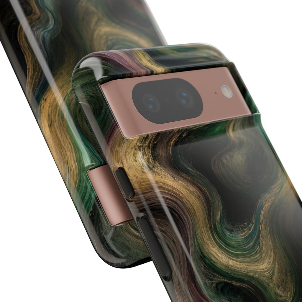 Marbled Forest Tough Phone Case