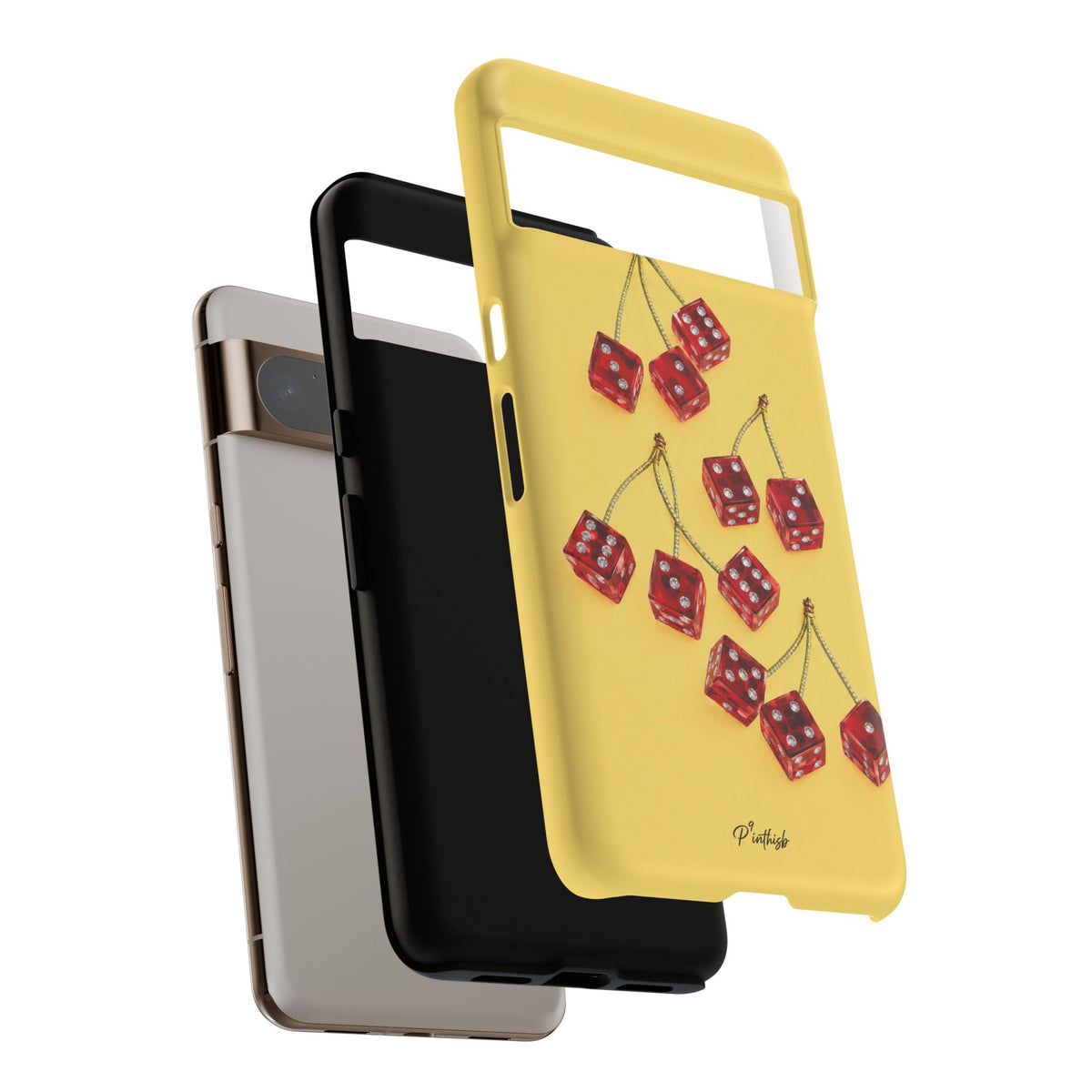 Cherry Dice Tough Phone Case
