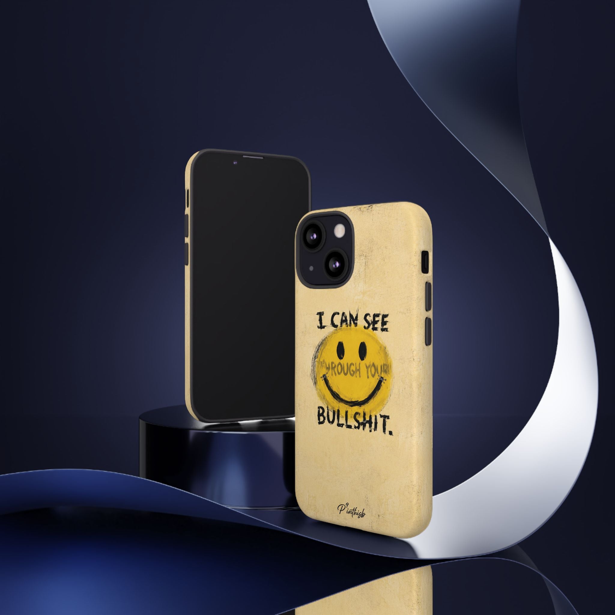 Smiley Anti-BS Tough Case