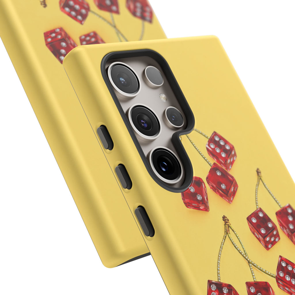 Cherry Dice Tough Phone Case