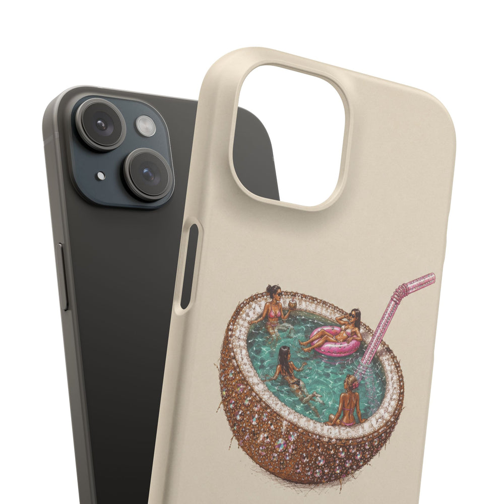 Coconut Pool Snap Phone Case