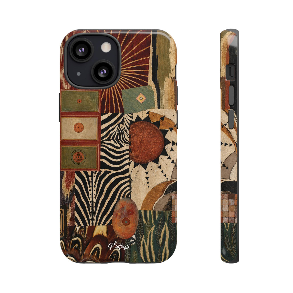 Abstract Boho Collage Tough Case