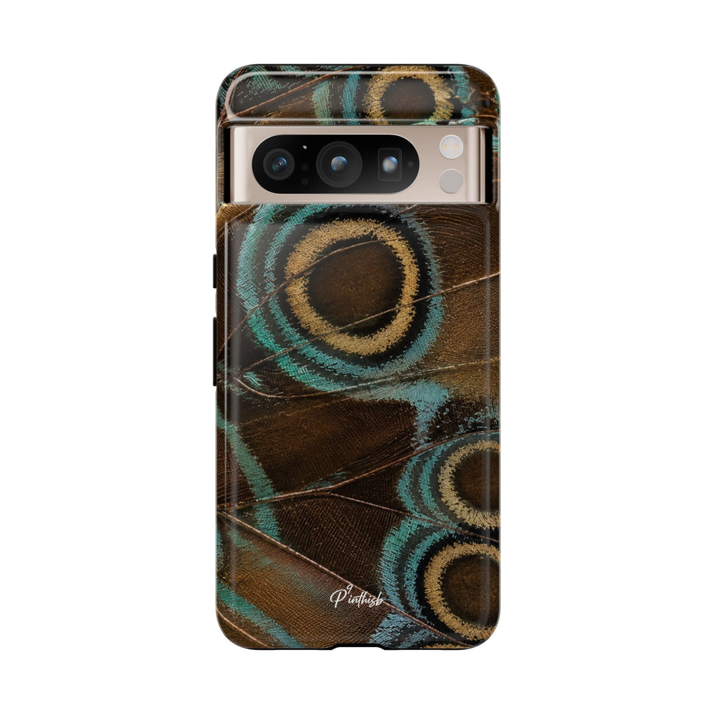 Peacock Feather Pattern Tough Case