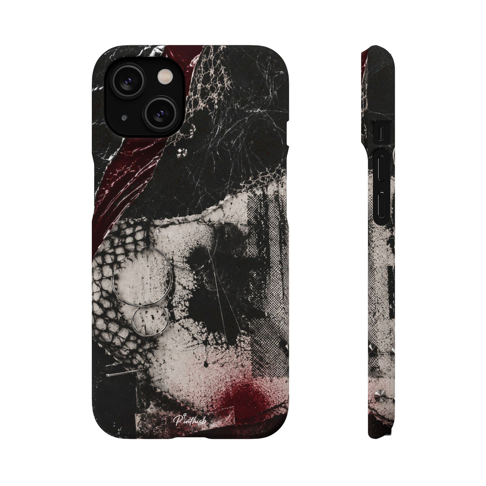 Midnight Static Snap Phone Case