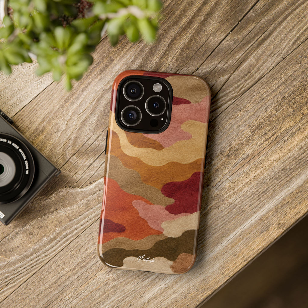 Watercolour Camo Tough Case