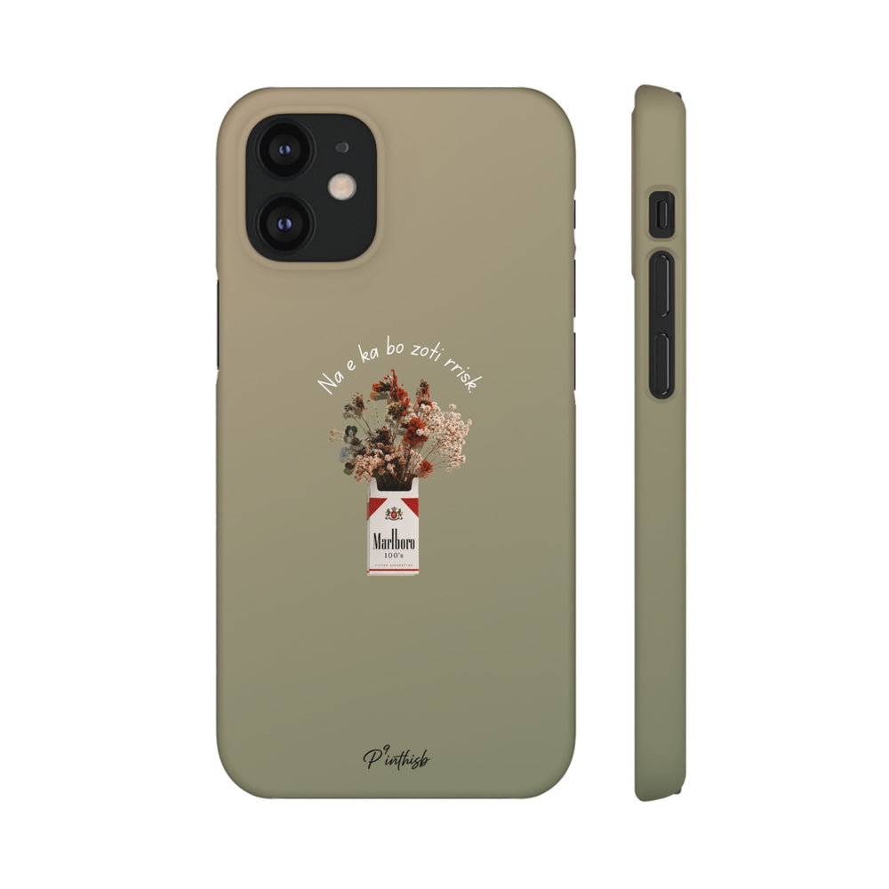 "Na e ka bo zoti rrisk." Snap Phone Case