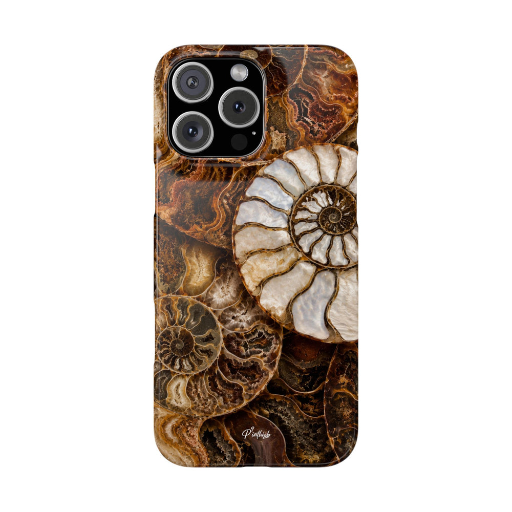 Nautilus Fossil Snap Case