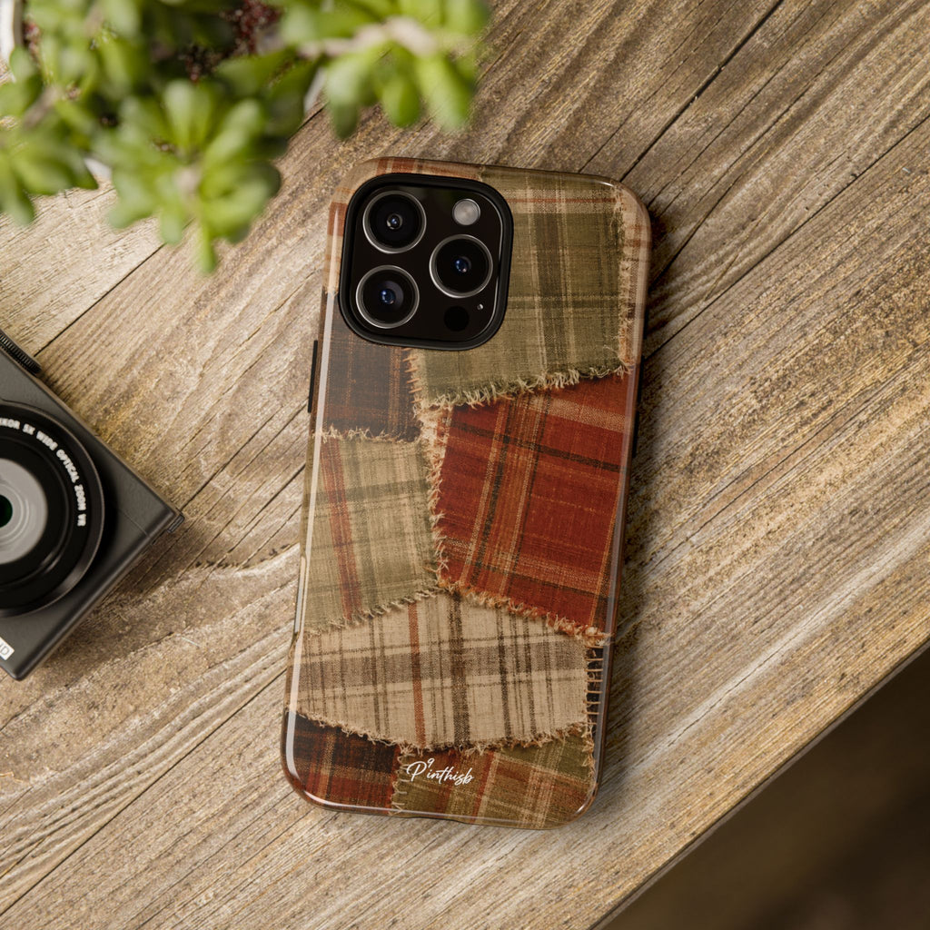 Rustic Fall Patchwork Tough Case