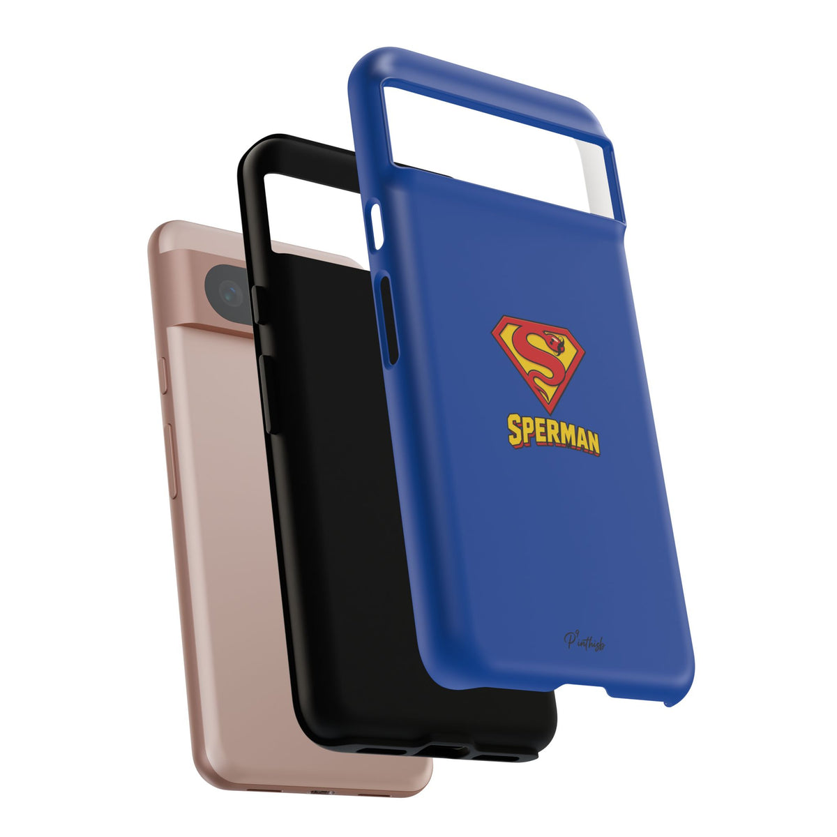 "SPERMAN" Parody Logo Tough Phone Case