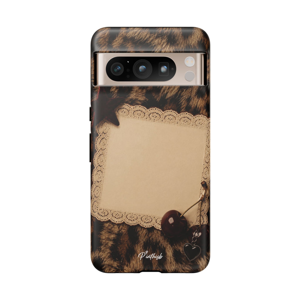 Personalized Leopard Lace Phone Case