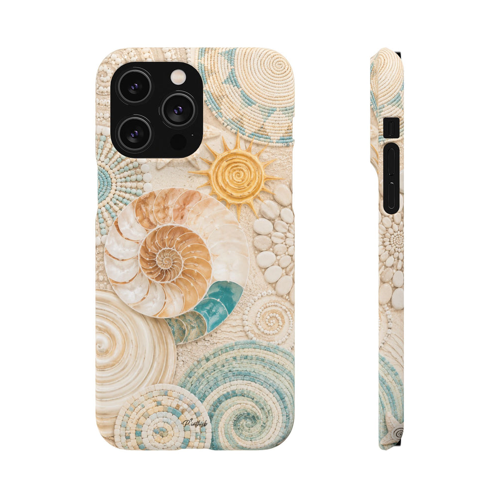 Coastal Seashell Snap Case
