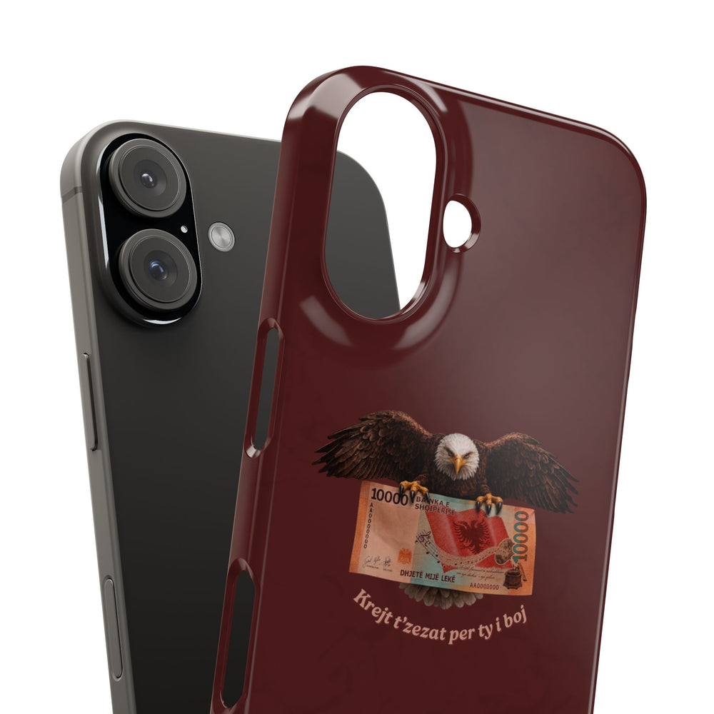 "Krejt t'zezat per ty i boj" Snap Case