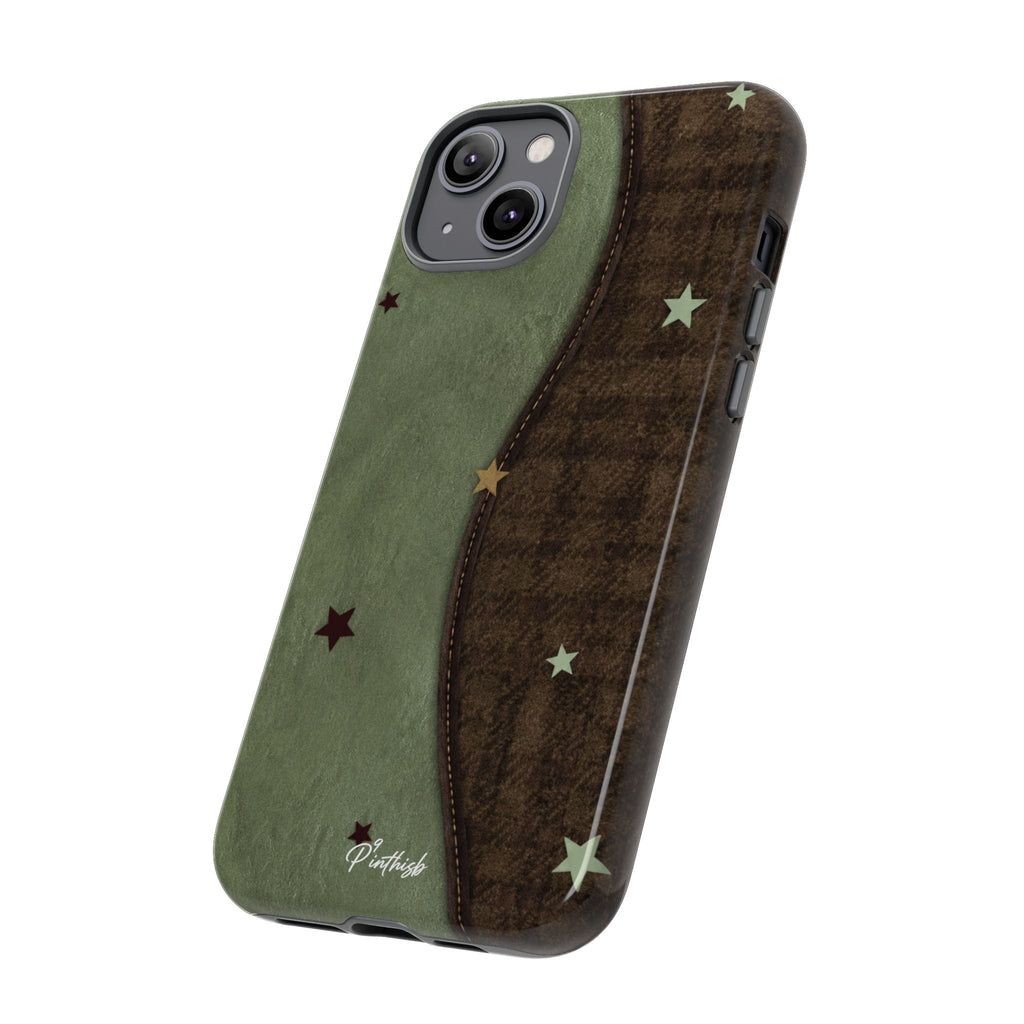 Rustic Stars Tough Phone Case
