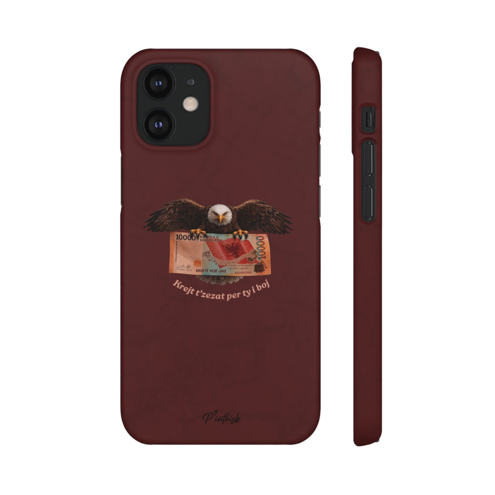 "Krejt t'zezat per ty i boj" Snap Case