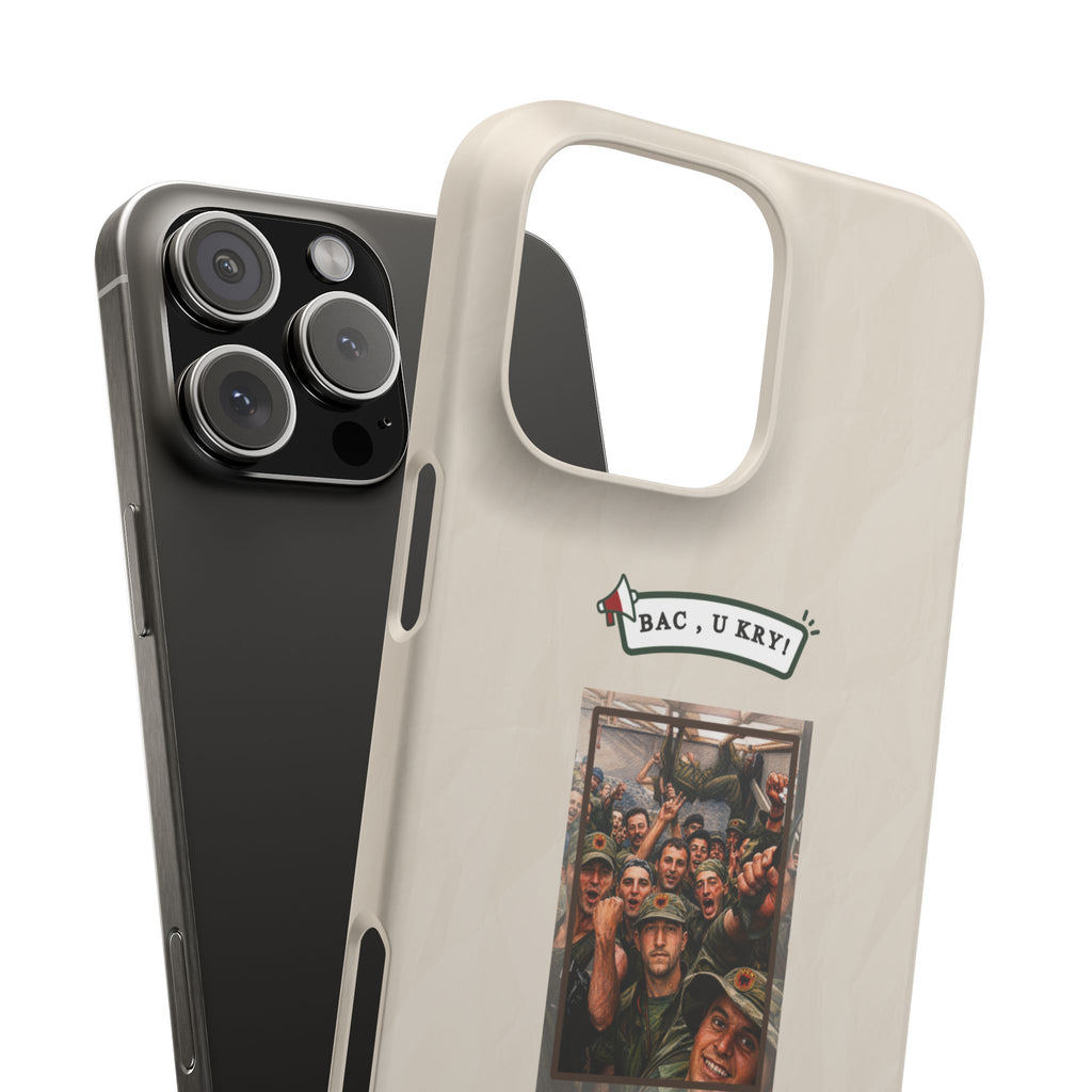 "BAC, U KRY!" Snap Case