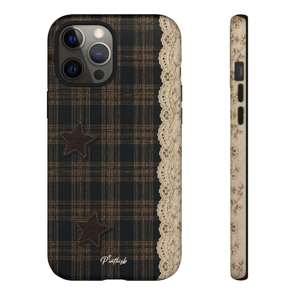 Vintage Stars Lace Phone Case