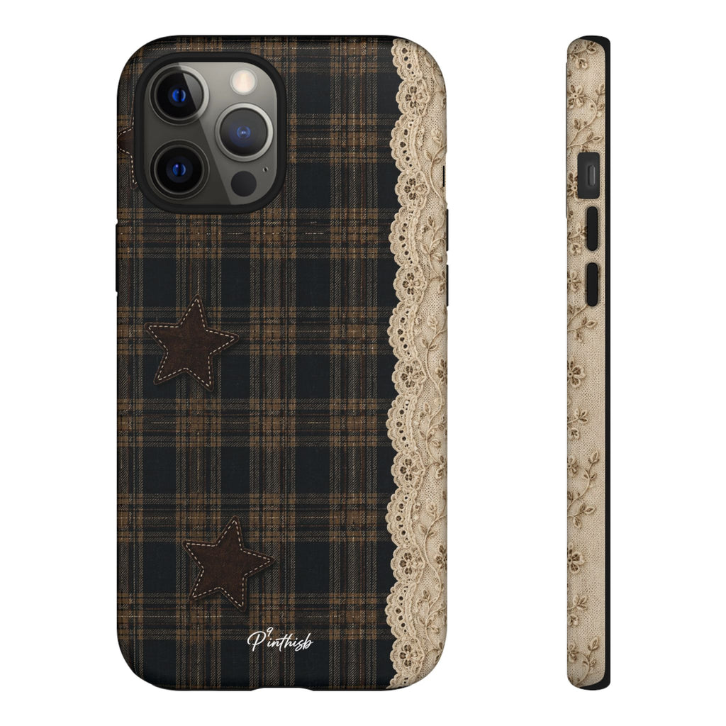 Vintage Stars Lace Phone Case