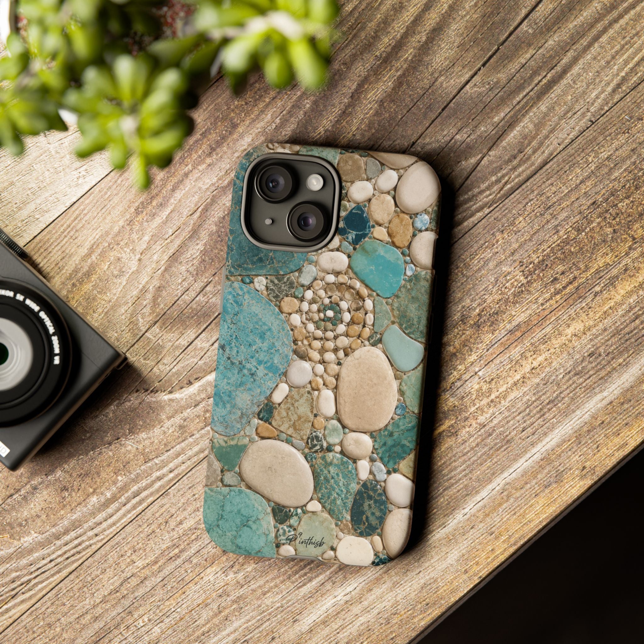Sea Glass Mosaic Tough Case