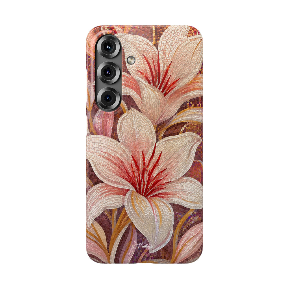 Floral Lily Snap Case