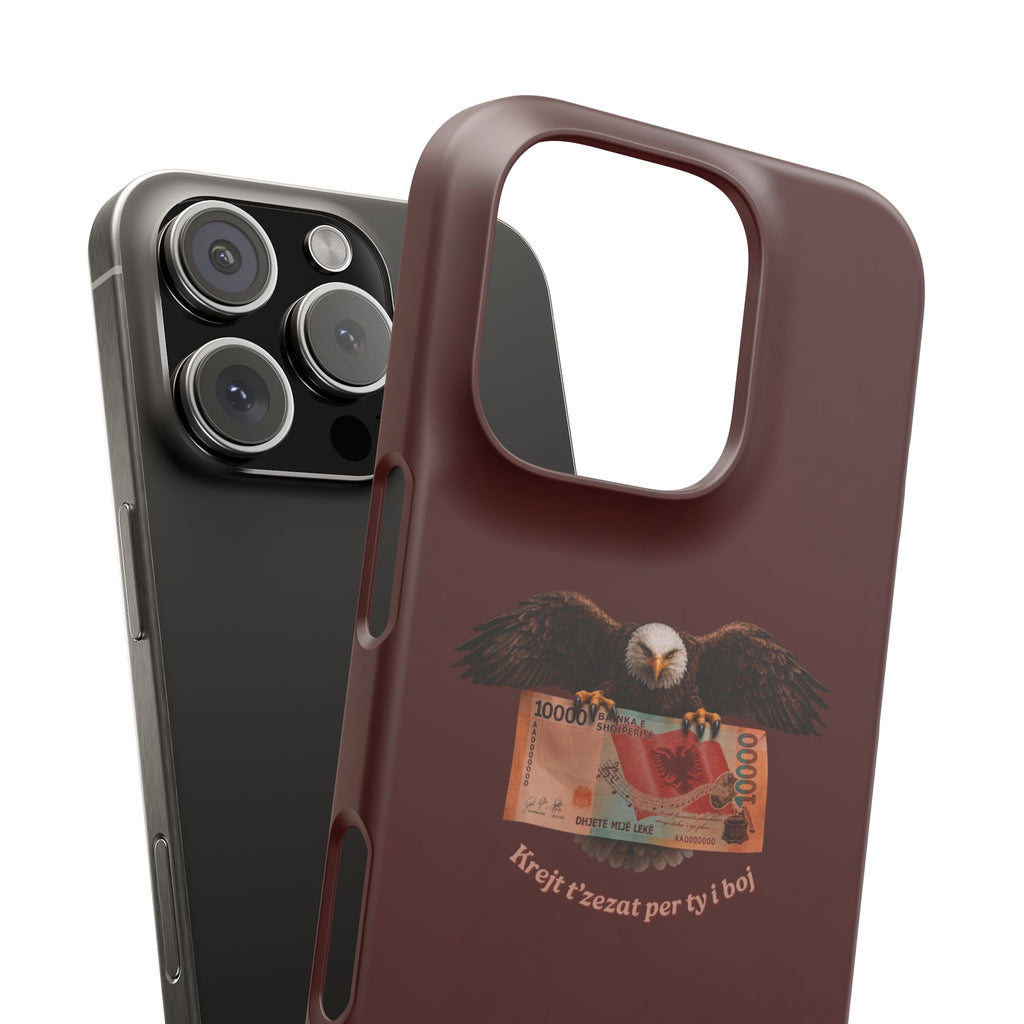 "Krejt t'zezat per ty i boj" Snap Case