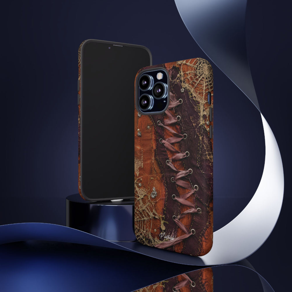 Vintage Leather Lace Tough Case