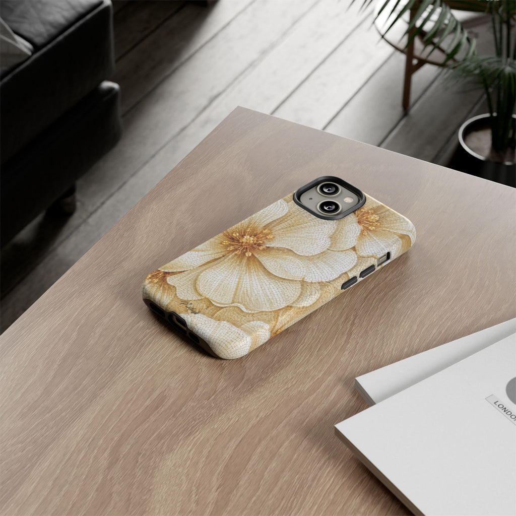 Floral Gold Bloom Tough Case