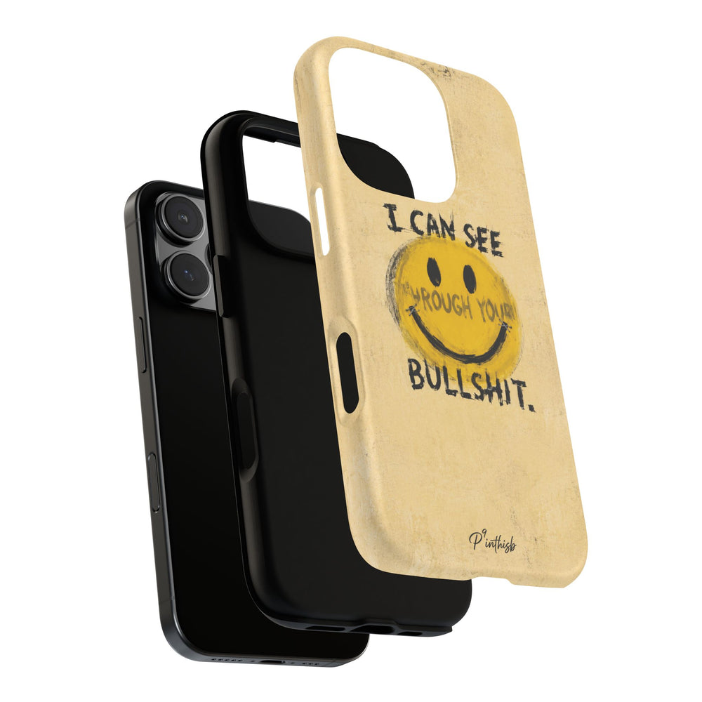 Smiley Anti-BS Tough Case