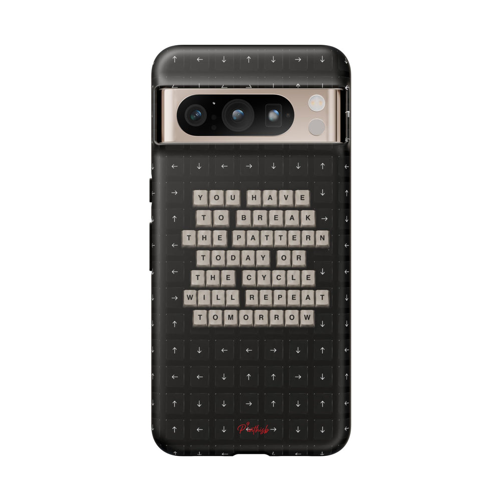 "Break the pattern" Keyboard Tough Case