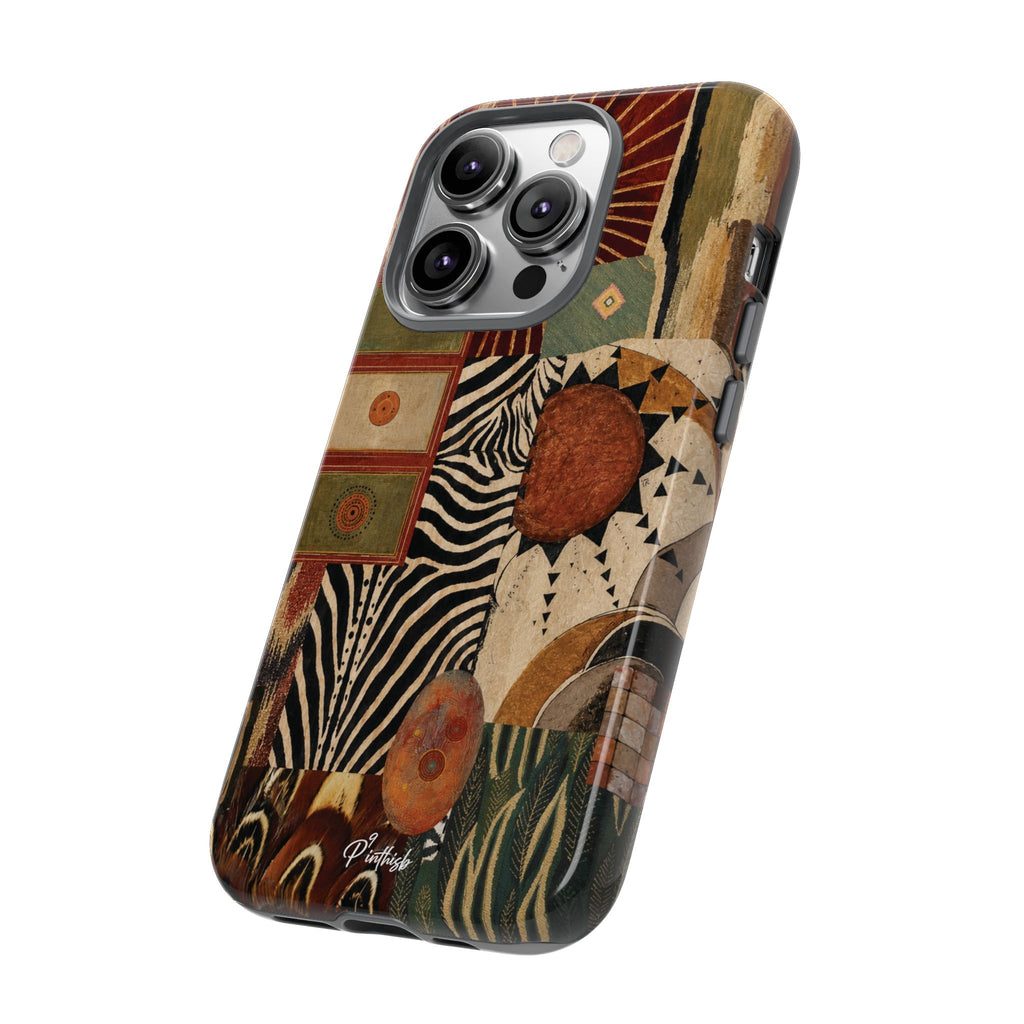 Abstract Boho Collage Tough Case
