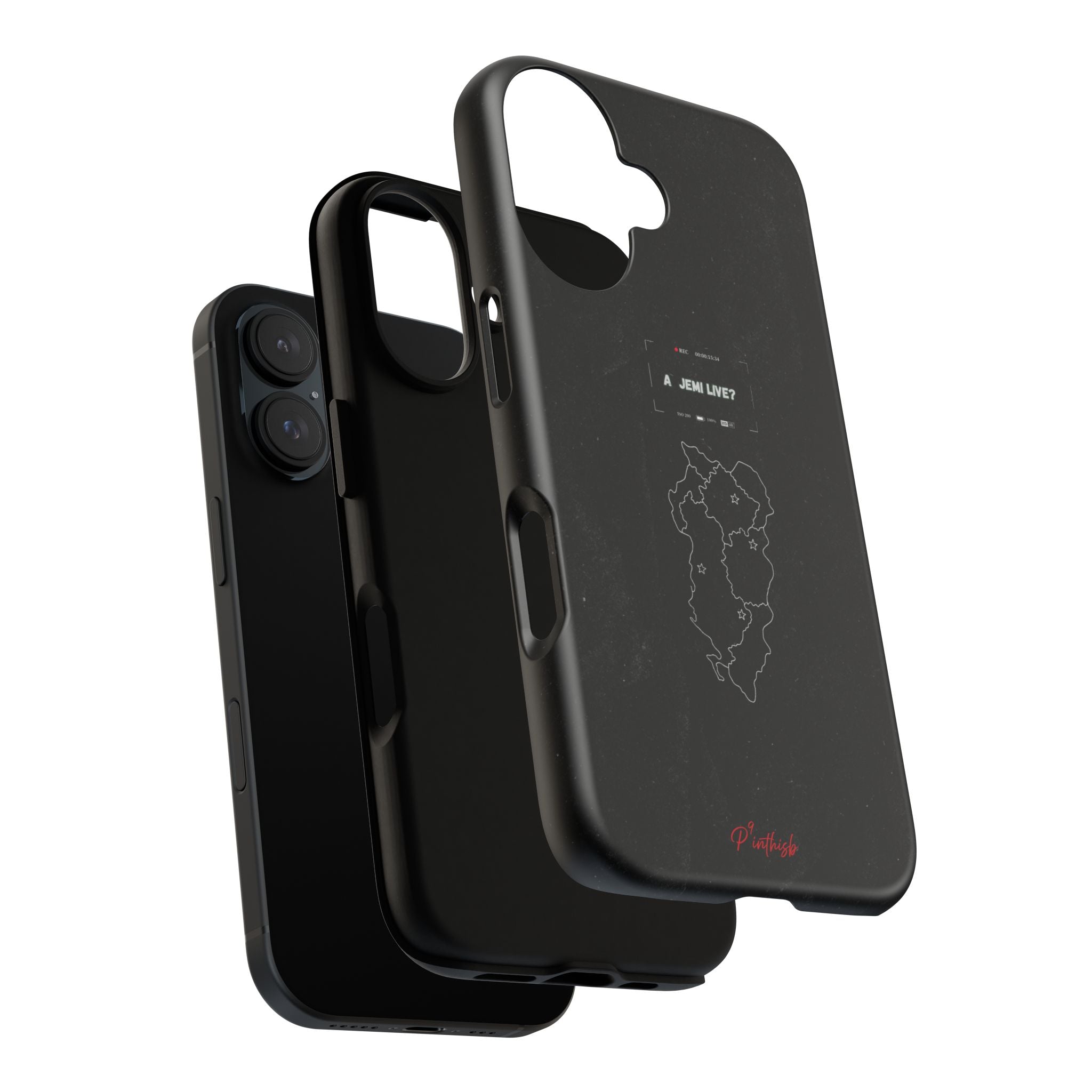 "A jemi live?" Tough Phone Case