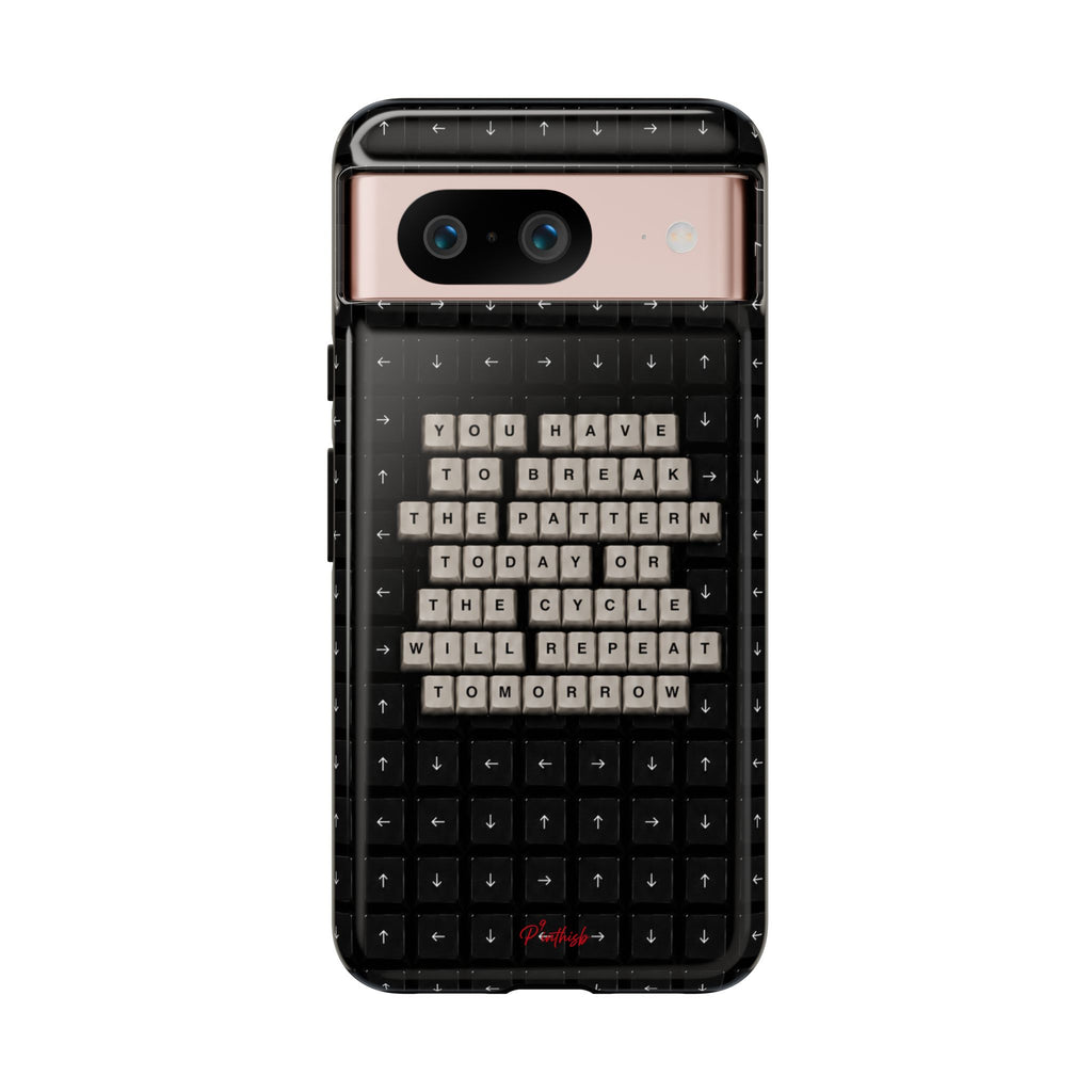 "Break the pattern" Keyboard Tough Case