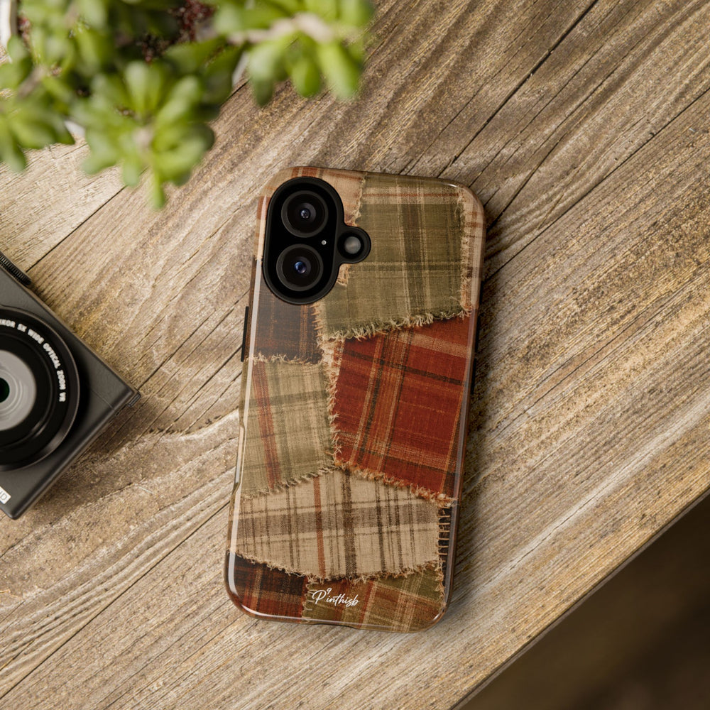 Rustic Fall Patchwork Tough Case