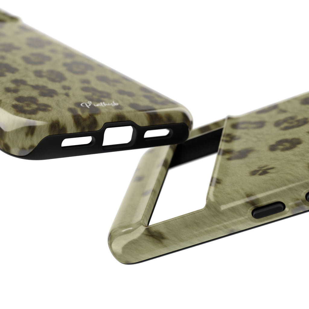 Olive Leopard Print Tough Case