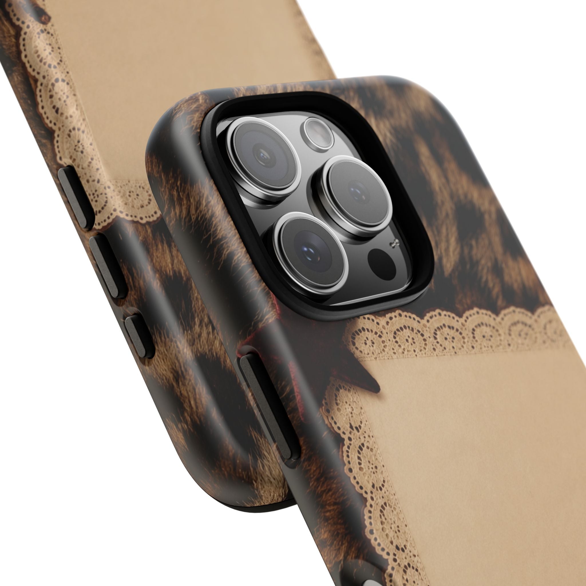 Personalized Leopard Lace Phone Case