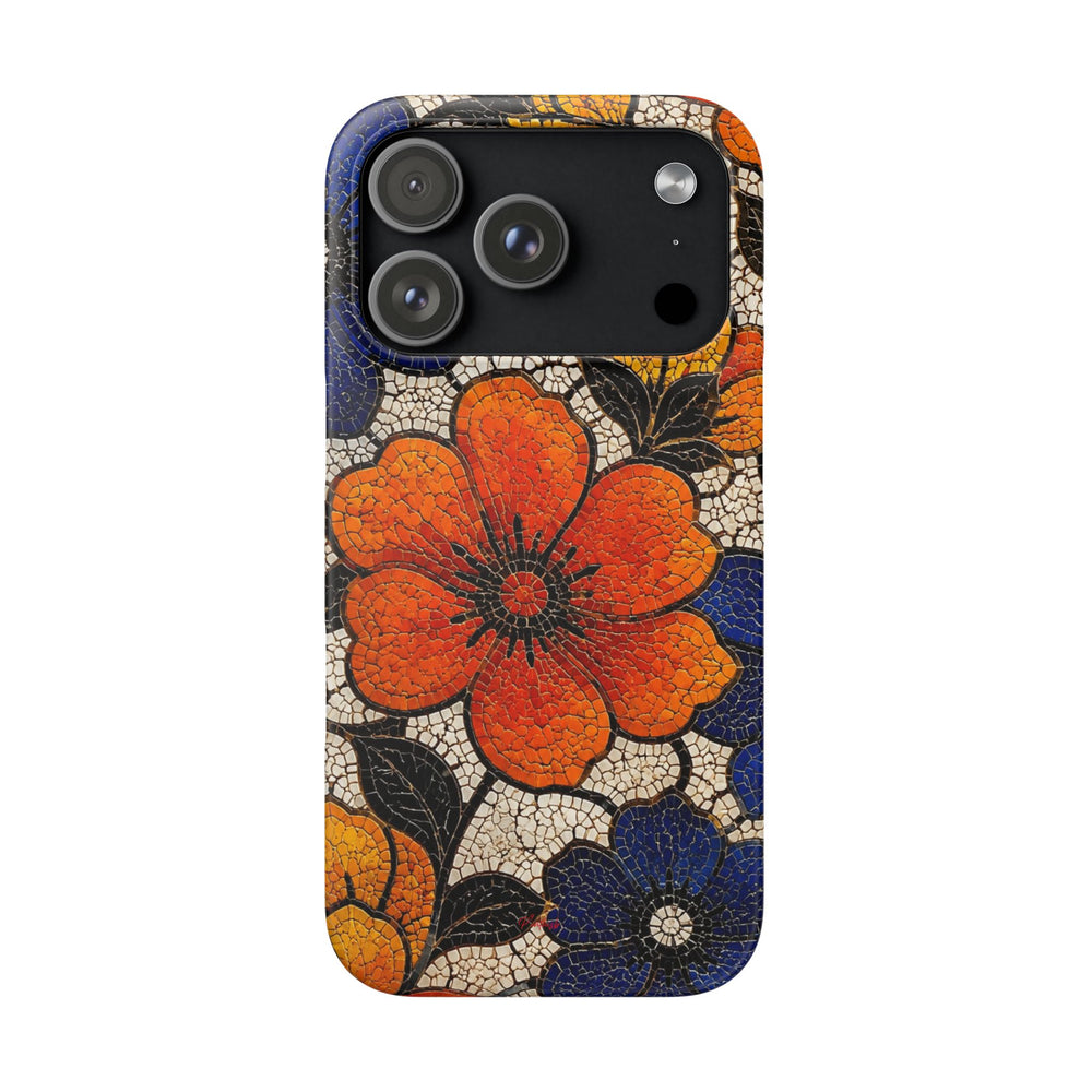 Floral Mosaic Snap Case
