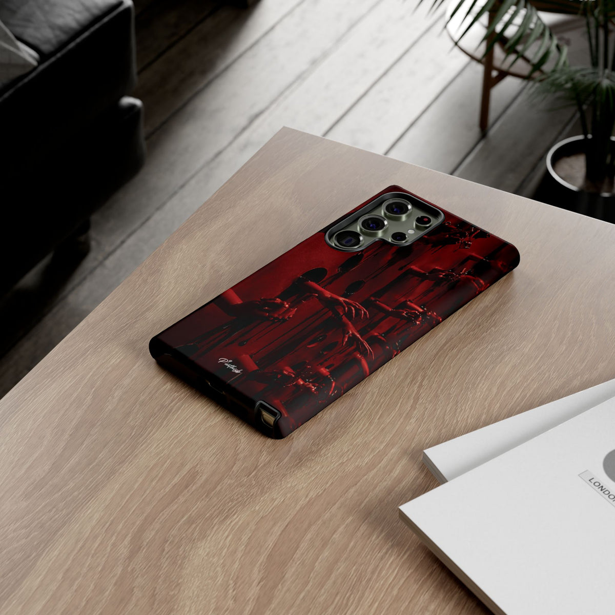 Crimson Reach Tough Phone Case
