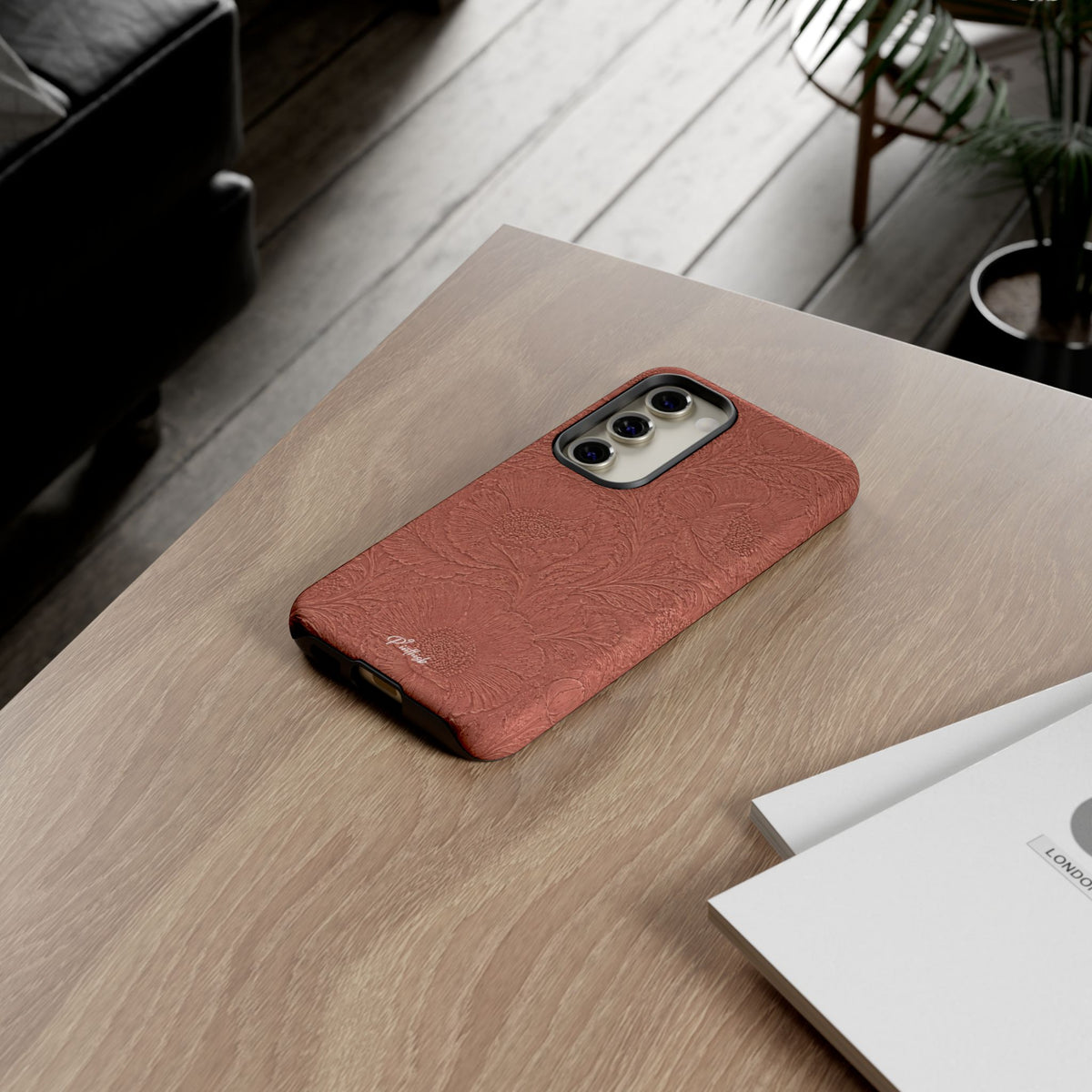 Embossed Floral Tough Case