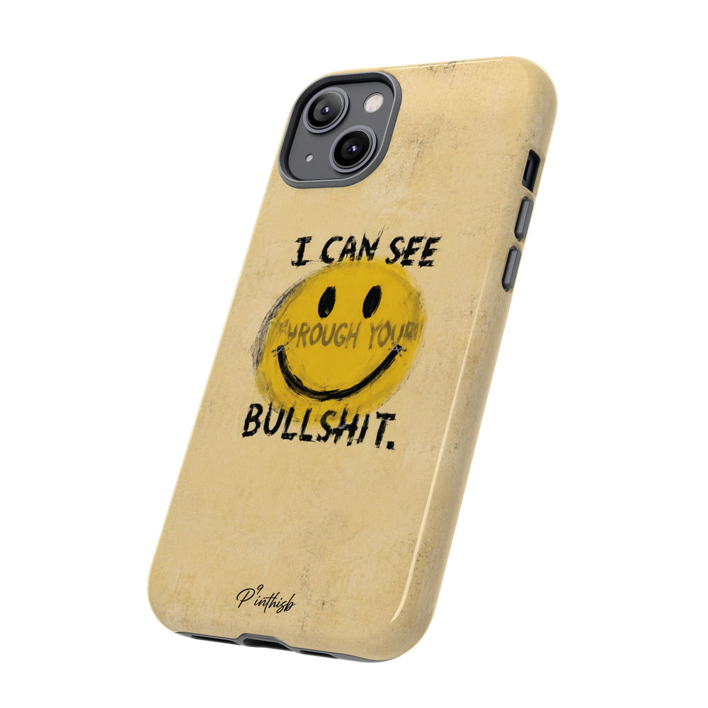 Smiley Anti-BS Tough Case
