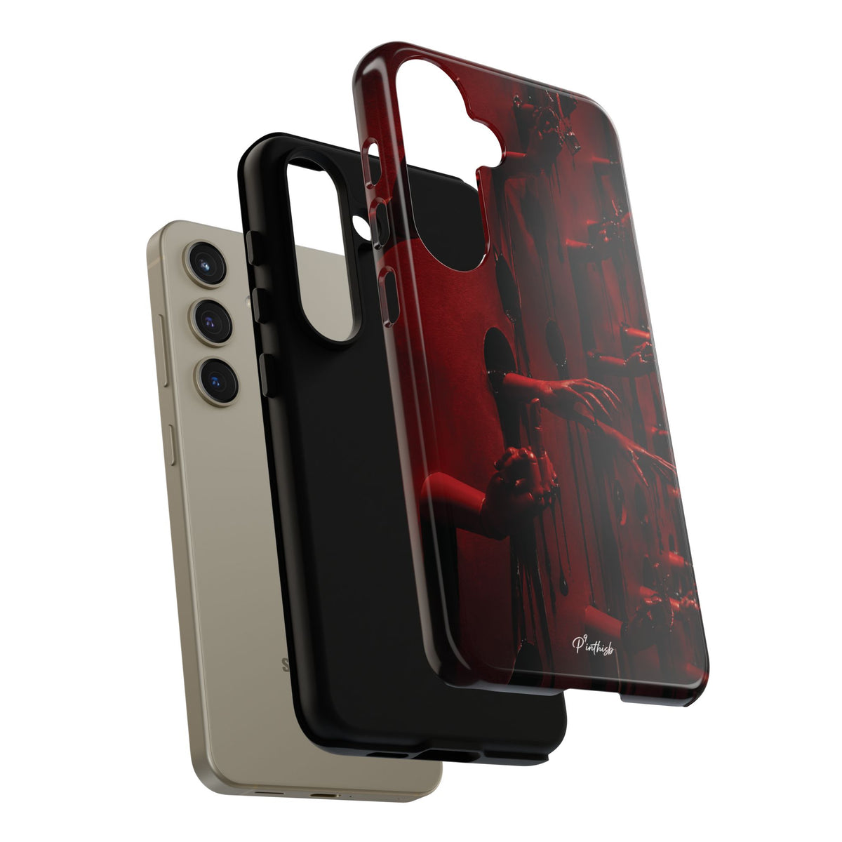 Crimson Reach Tough Phone Case