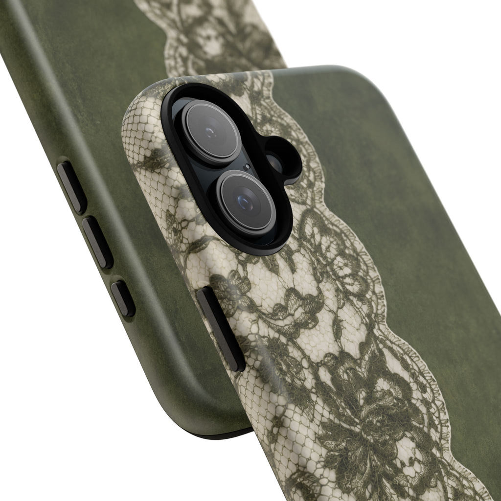 Olive Lace Tough Case