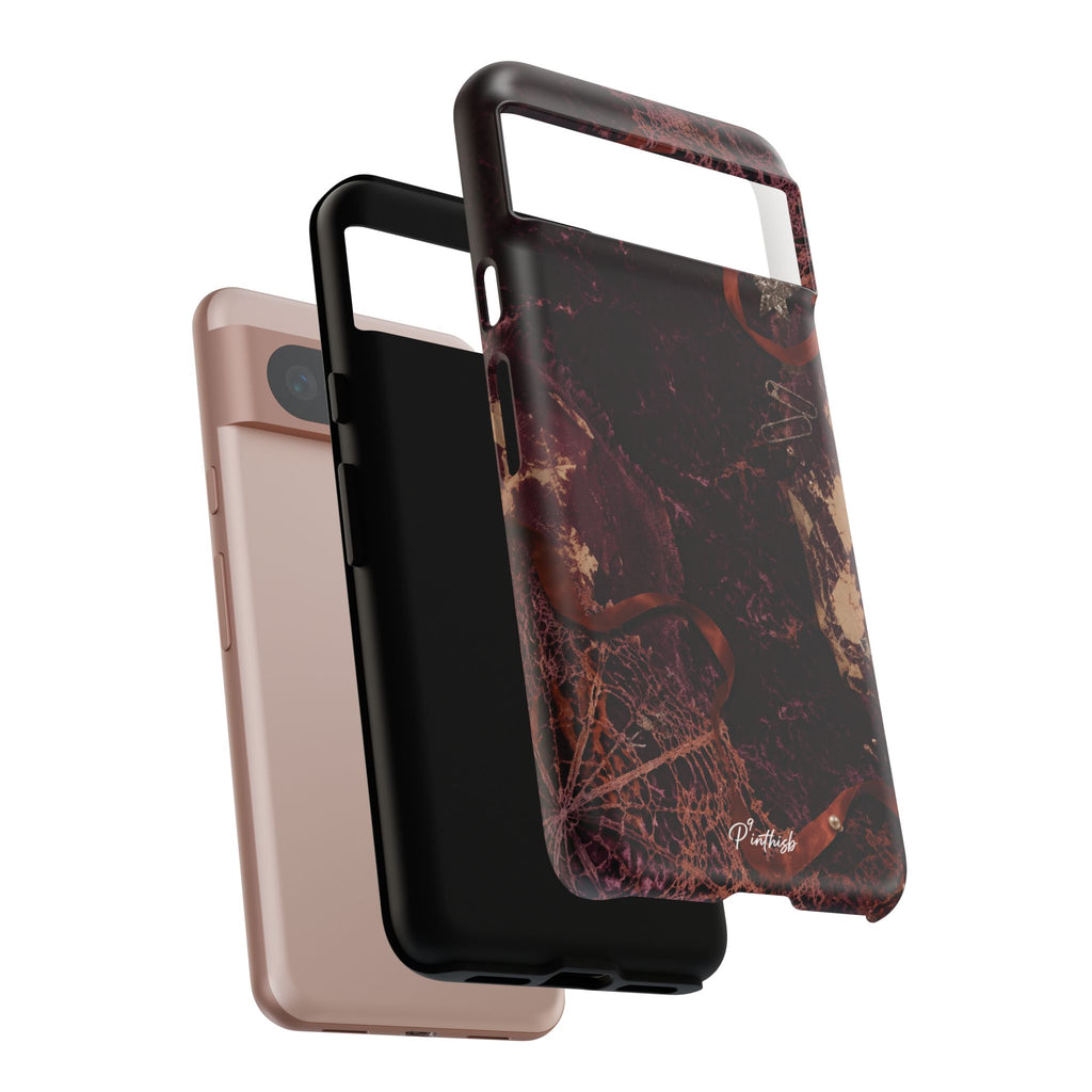 Dark Maroon Vintage Tough Case