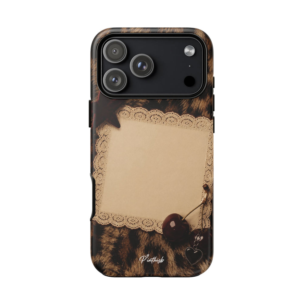 Personalized Leopard Lace Phone Case